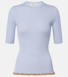 Gabriela Hearst Mireya cashmere and silk top