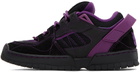 NEEDLES Black & Purple DC Shoes Edition Spectre Sneakers