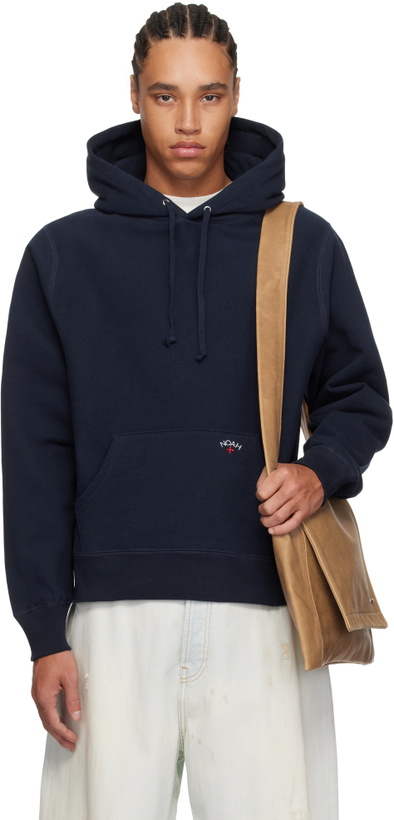Photo: Noah Navy Core Classic Hoodie