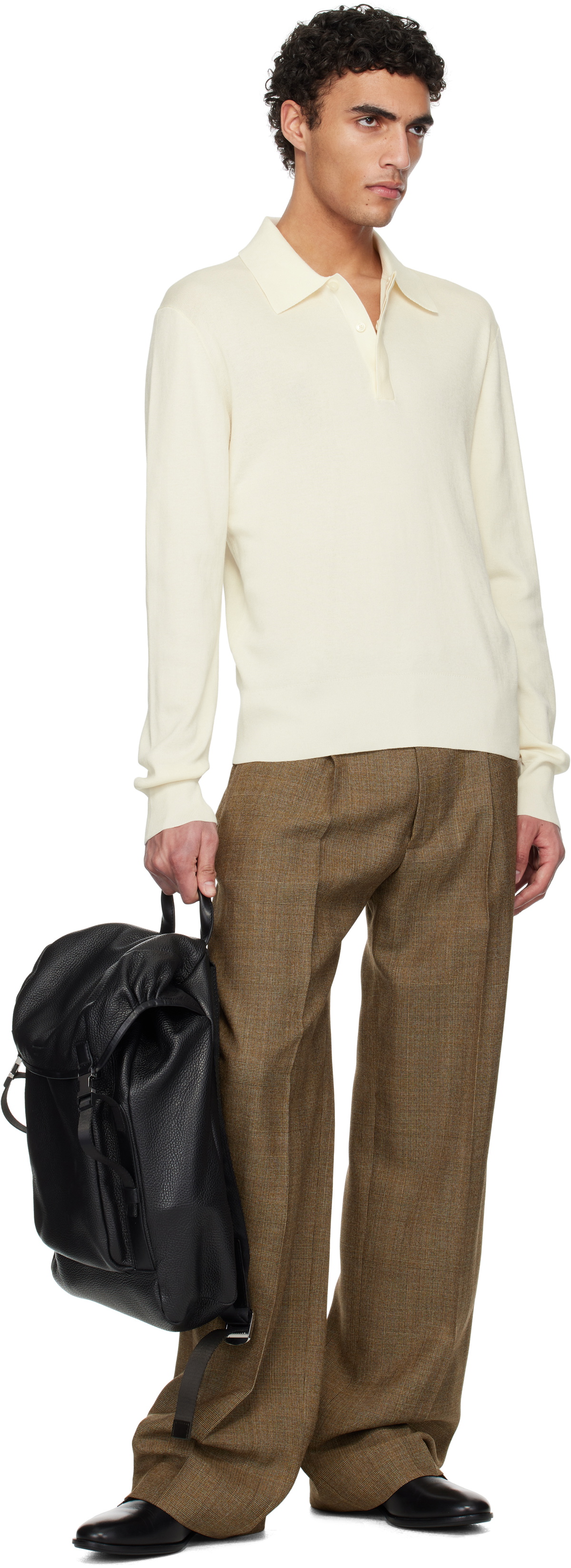 Tiger of Sweden Off-White Appleton Polo