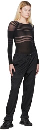 Wolford Black 80s Streetstyle Sport Pants