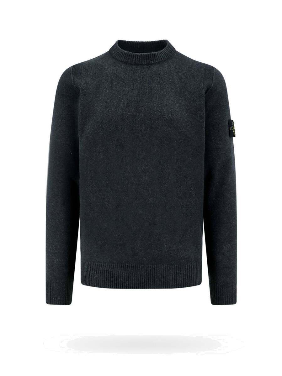 Stone Island Kids Boys Sweater In Light Gray