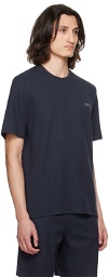 BOSS Navy Embroidered T-Shirt
