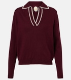 Jardin des Orangers Wool and cashmere polo sweater