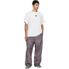 MM6 Maison Margiela Purple Hammer Loop Trousers