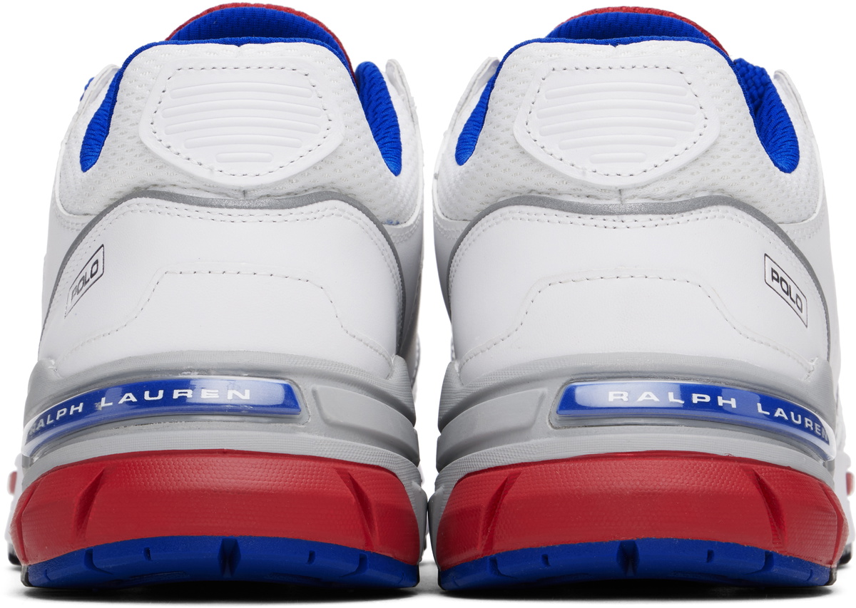 POLO RALPH LAUREN Trackster 200 Sneaker Shoes Mens Size 14‎ White Blue Red POLO RALPH LAUREN Trackster 200 Trainer Shoes Mens 13 Purple  main image 2