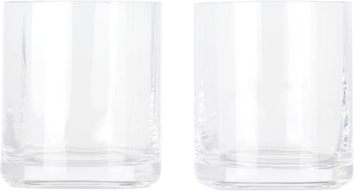 L'OBJET Iris Double Old Fashioned Glasses Set
