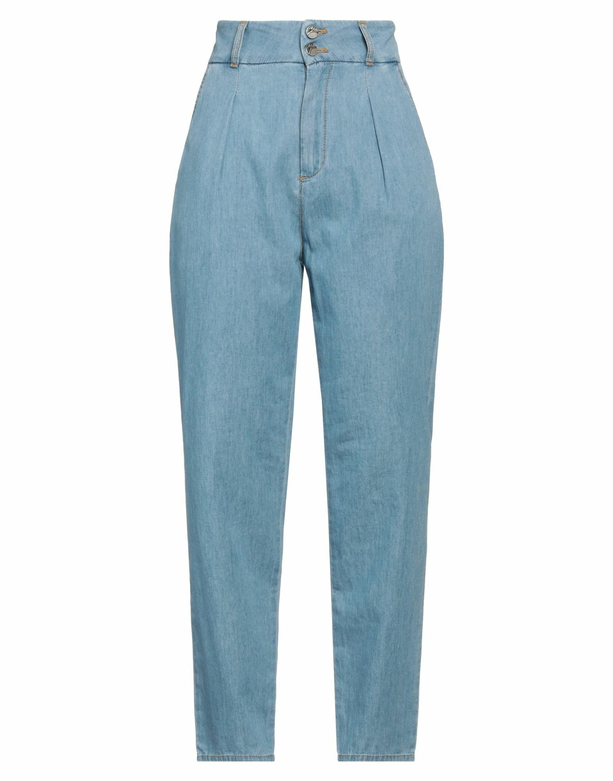 Manila Grace Womens Jeans in Blue