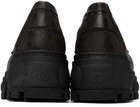 Virón Brown Quantum Copper Loafers