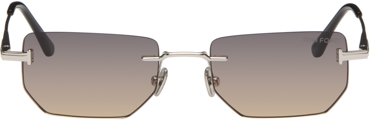 TOM FORD Silver Ethan-02 Sunglasses TOM FORD display picture 1