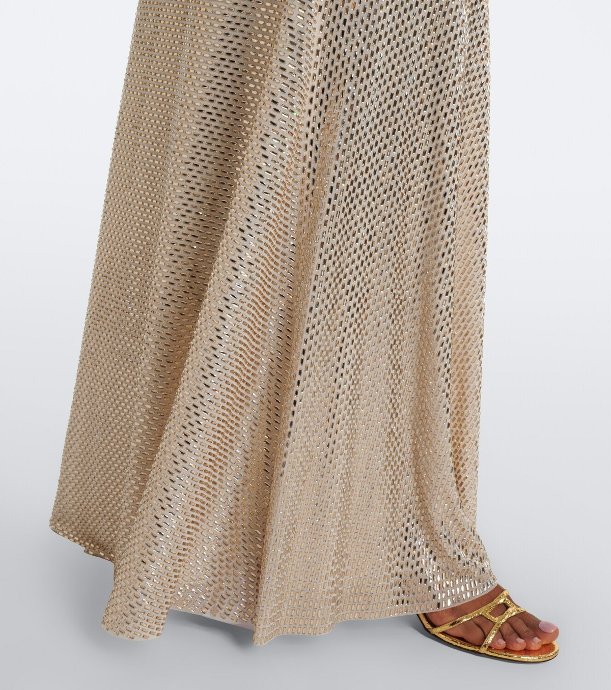 Roland Mouret Embellished gathered gown