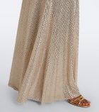 Roland Mouret Embellished gathered gown