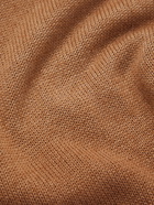 TOM FORD - Dip-Dyed Cashmere, Mohair and Silk-Blend Sweater - Brown