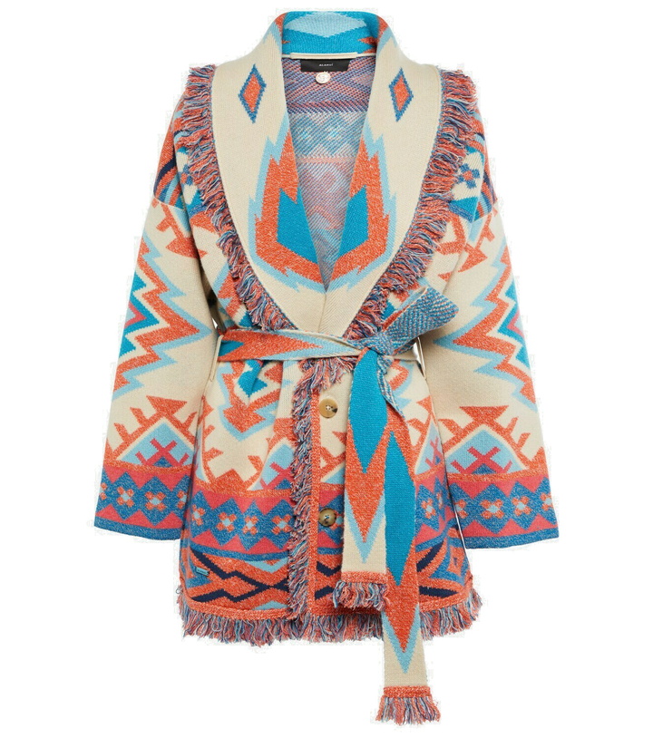 Photo: Alanui - Oasis cashmere and linen cardigan