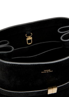 Toteme Belted Suede Bucket bag - Black - One Size
