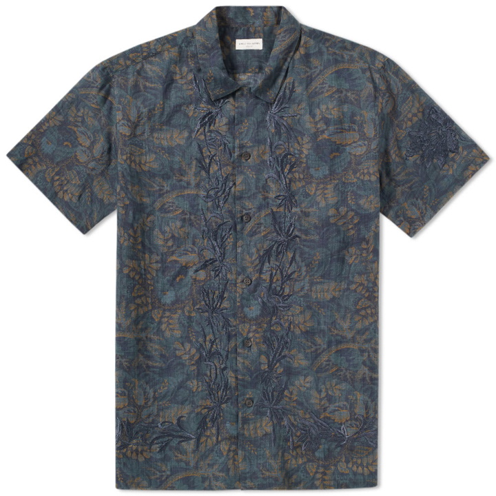 Photo: Dries Van Noten Short Sleeve Carlton Embroidered Vacation Shirt