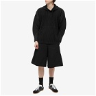 Comme des Garçons Homme Plus Men's Polyester Short in Black