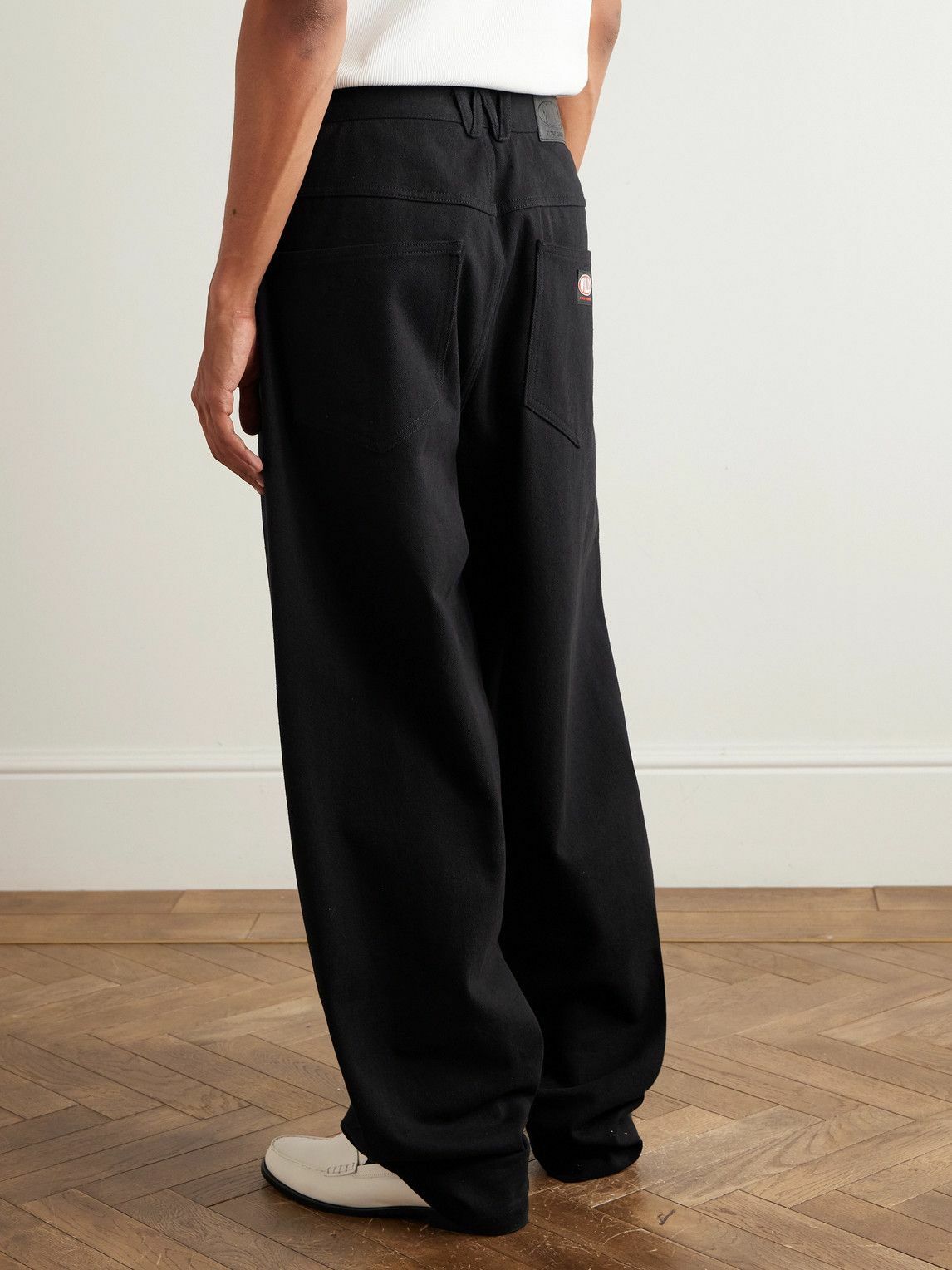 Willy Chavarria - Bad Boy Wide-Leg Jeans - Black