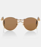 Jean Paul Gaultier x Karim Benzema 56-0174 round sunglasses