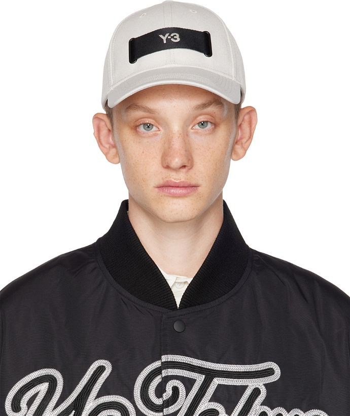 Photo: Y-3 Off-White Front Webbing Cap