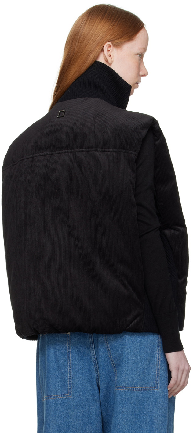 Wooyoungmi Black Down Vest