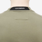 C.P. Company Men's Arm Lens Crew Sweat in Bronze Green