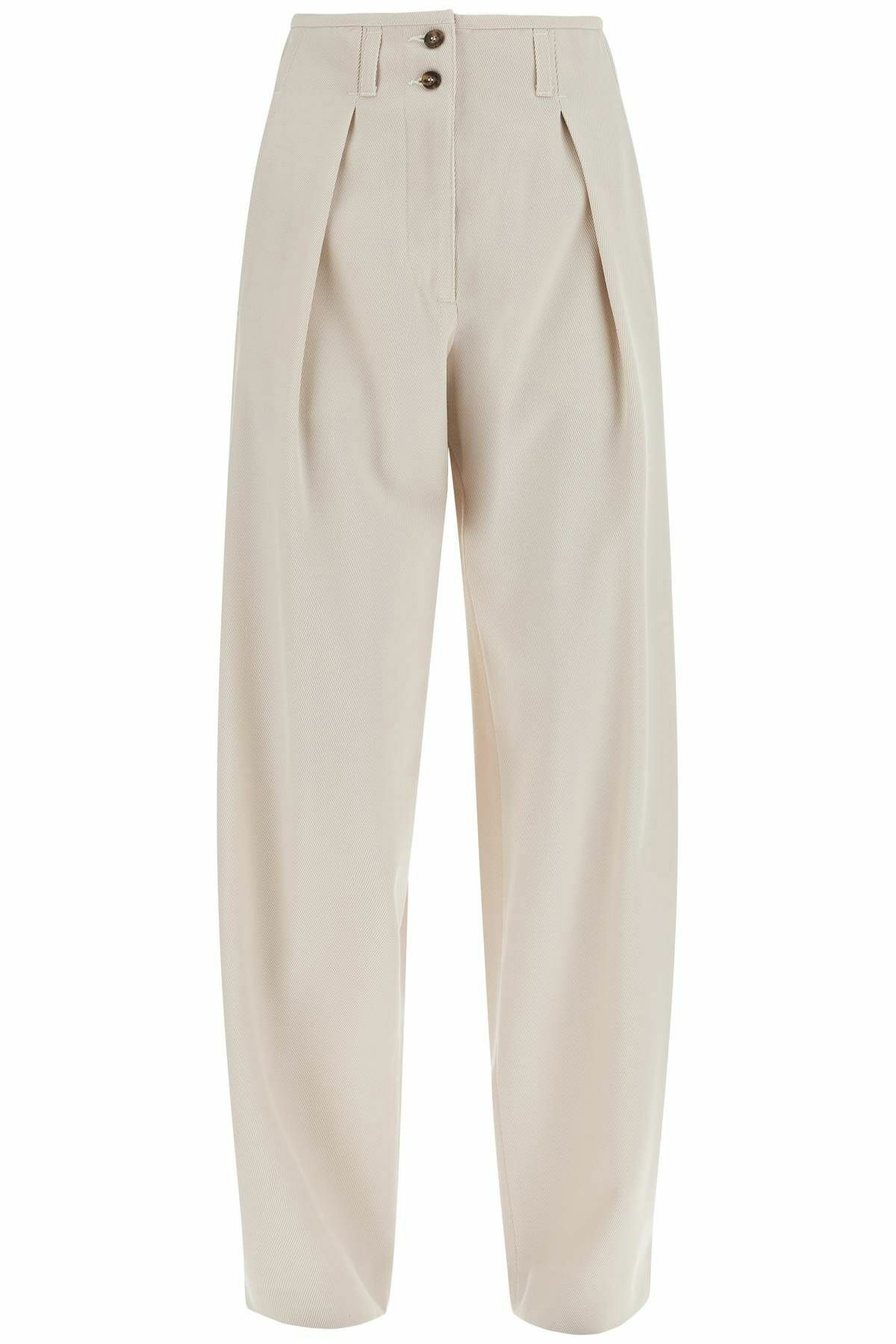 WEEKEND MAX MARA wide dingey trous Beige Weekend Max Mara