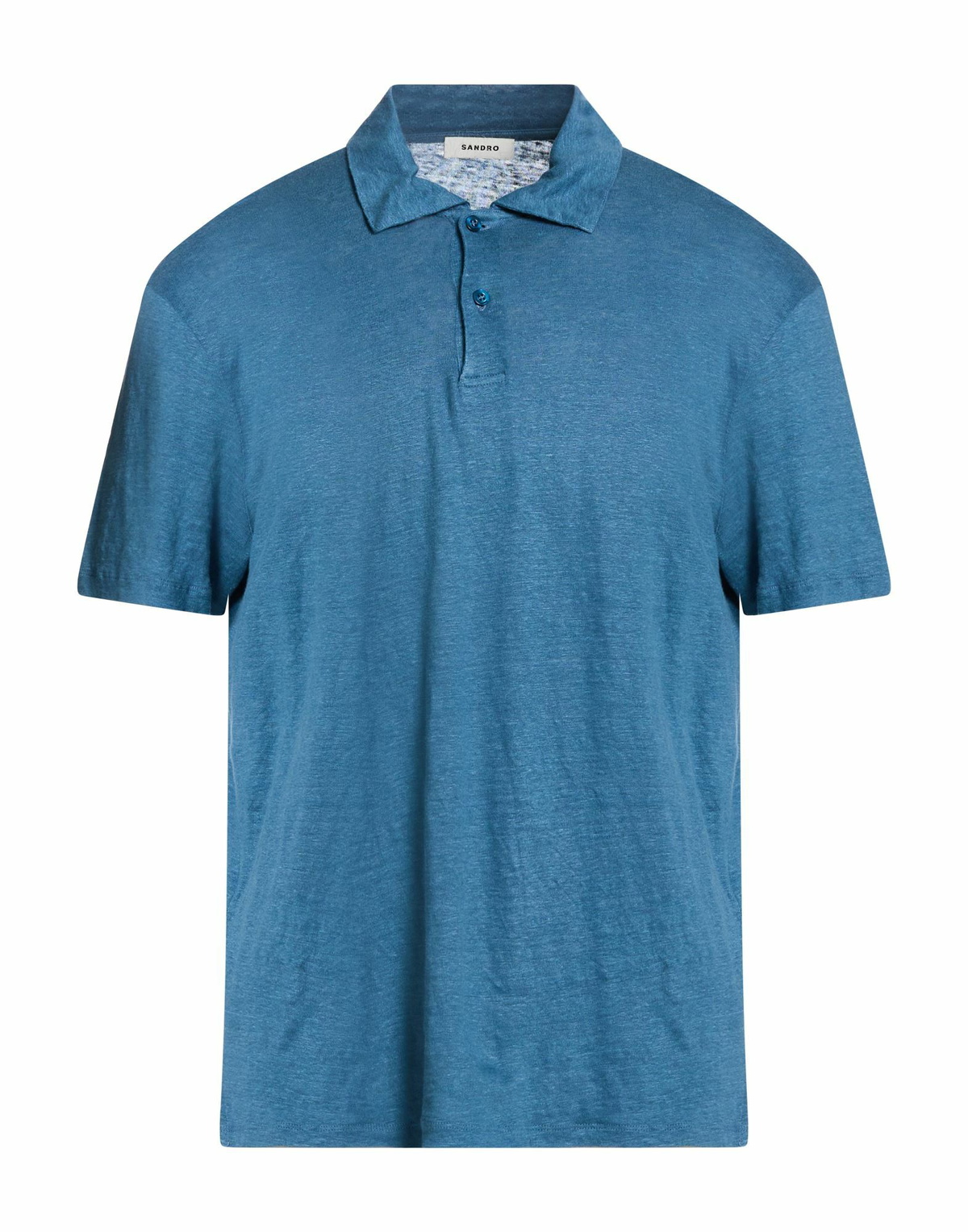 Sandro Mens Polo shirt Slate in Blue