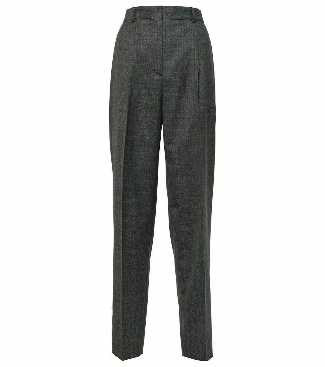 Photo: Toteme Pleated wool-blend pants
