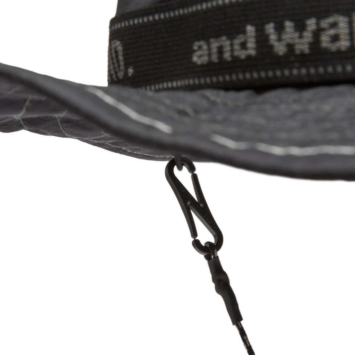 END. x and wander 3L Print Hat in Charcoal 