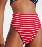 Hunza G Judy striped bikini