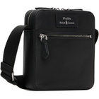 Polo Ralph Lauren Black Leather Crossbody Bag