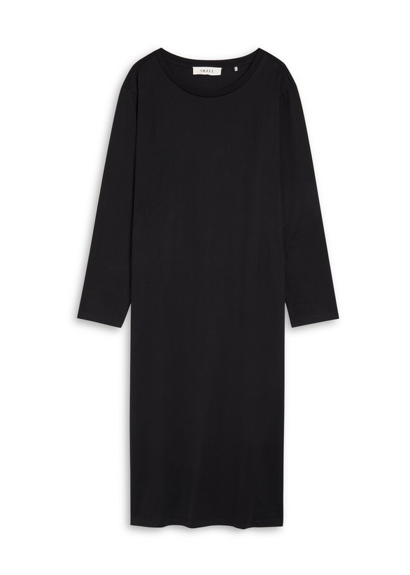 Photo: Skall Studio Louis Cotton Midi Dress Black