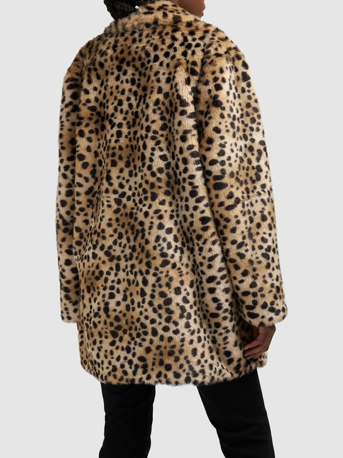 【送料&関税込】Dsquared2 Faux Fur Coat Faux Fur Long Coat