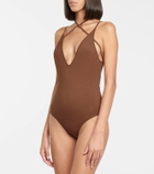 Zeynep Arçay V-neck knit bodysuit