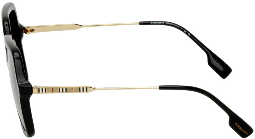 Burberry Black Hexagonal Sunglasses Burberry display picture 2