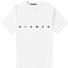 STAMPD Men's Strike Logo Relaxed T-Shirt in White