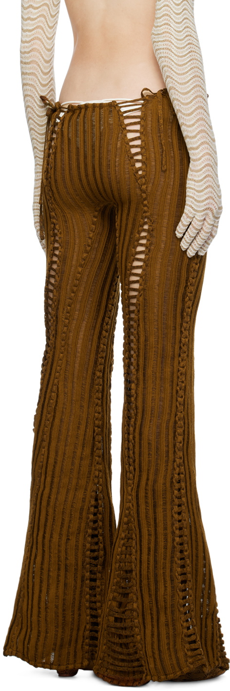 Isa Boulder SSENSE Exclusive Brown Lounge Pants Isa Boulder