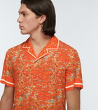 Orlebar Brown - Hibbert floral bowling shirt