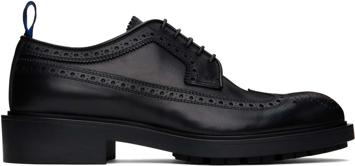 Burberry Black Leather Loch Brogues