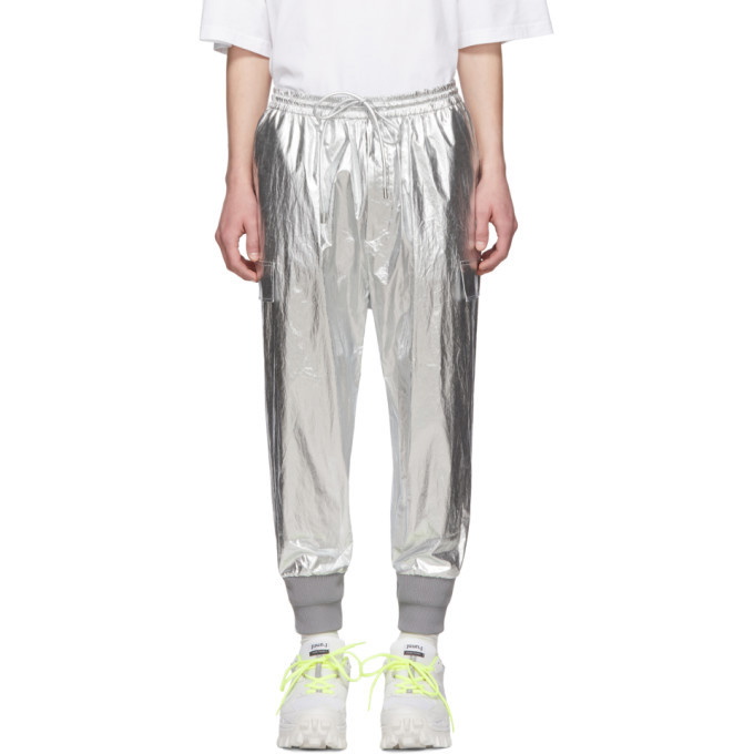 Photo: Juun.J Silver Tapered Lounge Pants