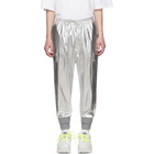 Juun.J Silver Tapered Lounge Pants