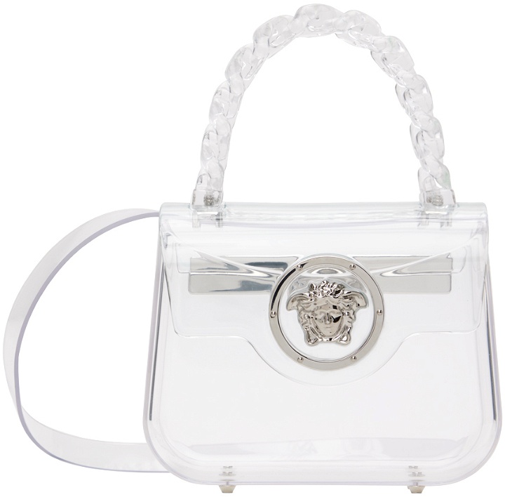 Photo: Versace Transparent 'La Medusa' Mini Bag