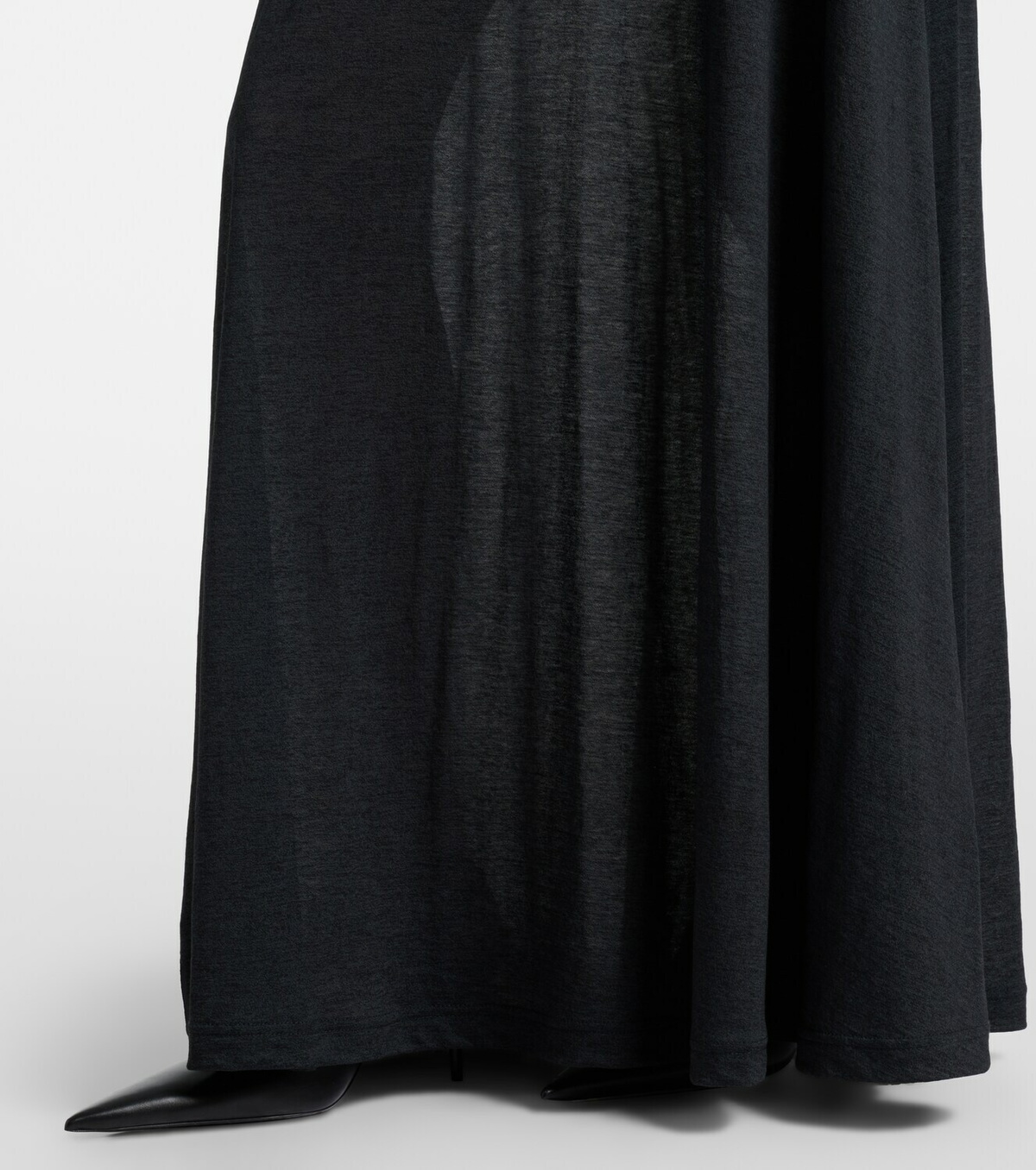 Balenciaga Printed tie-dye cotton-blend jersey maxi dress