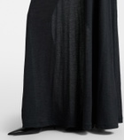 Balenciaga Printed tie-dye cotton-blend jersey maxi dress