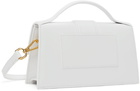 JACQUEMUS White 'Le Grand Bambino' Bag