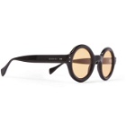 Gucci - Round-Frame Acetate Sunglasses - Black