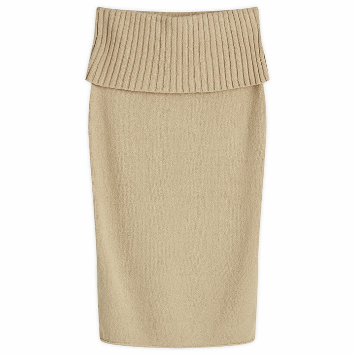 Photo: House Of Sunny Women's Courtney Towelling Skirt in Neutral
