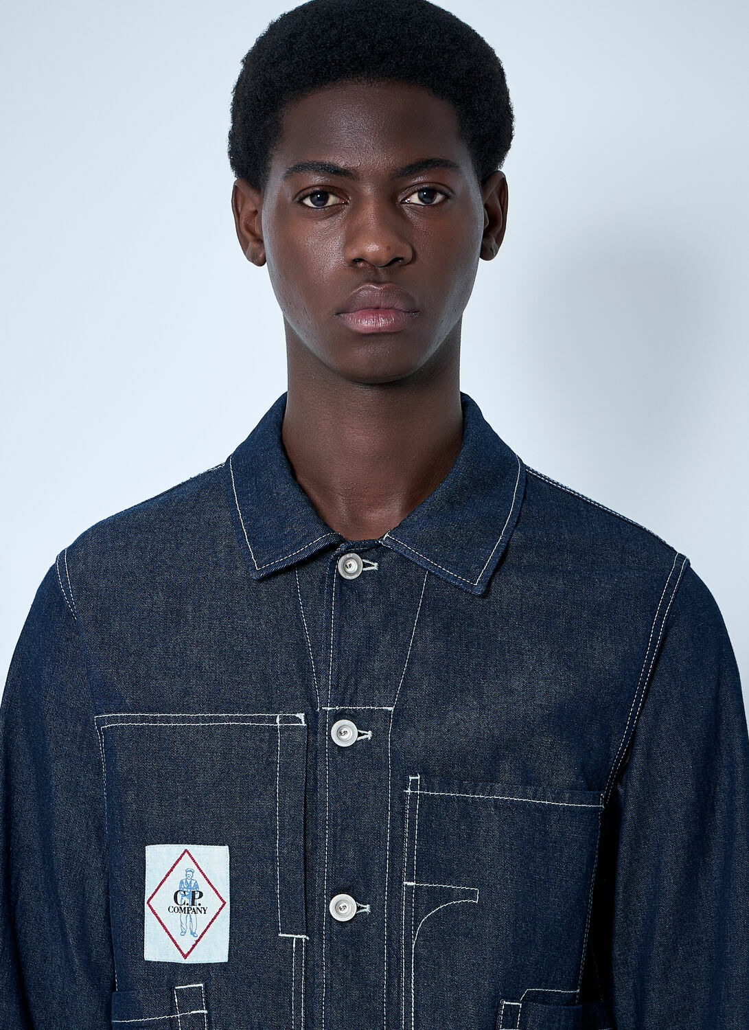 C.P. Company 3/1 Denim Chore Jacket