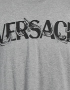 Versace Mens T-shirt in Grey